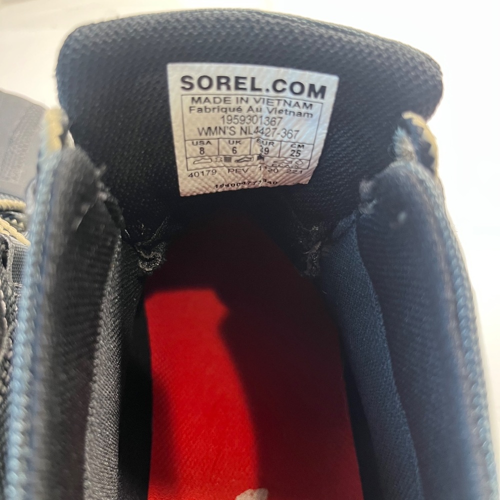Sorel Out ‘n About Classic Duck boot in dark moss, black - Picture 3 of 5